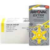  Baterije Za Slušne Aparate Rayovac Extra, Tip 10, 60 Kos, Količinski Popust Cene
