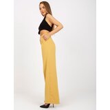 XSAPIENZA Pants-BR-SP-235.72-dark yellow | Shoptok.si