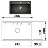 Blanco DALAGO 8-F crna sa p.č. 525878 | Eponuda.com