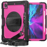 JTech Ohišje za iPad Pro 5/4/3 12,9" s stojalom in naramnico Roza, (22025483) | Shoptok.si