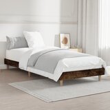  Okvir kreveta bez madraca dimljena boja hrasta 75x190 cm drveni | Eponuda.com
