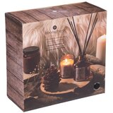 Atmosphera dekorativni set mirisni štapići + mirisna svijeća u čaši + mirisna svijeća | shoptok.hr