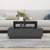  Stolić za kavu sivi 80 x 55 x 40,5 cm od masivne borovine | Eponuda.com