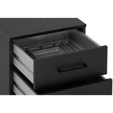 MID.YOU Predalnik Na Kolescih Ruby, Črna | Shoptok.si