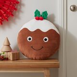Catherine Lansfield Plišani ukrasni jastuk s božićnim motivom 35x35 cm Christmas Pudding – | shoptok.hr