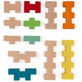 Janod 100-dijelni drveni konstrukcijski set | shoptok.hr