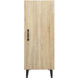  Komoda boja hrasta sonome 34 5x34x90 cm od konstruiranog drvo | shoptok.hr