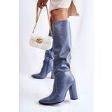 Boto Classic Boots On A Post Blue Mayra | Shoptok.si