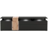 Livetastic TV-ELEMENT črna, hrast artisan | Shoptok.si