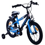 Volare dječji bicikl Sportivo 16" crno-plavi s dvije ručne kočnice | shoptok.hr