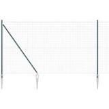 Euro ograda s špicama 10 x 1,6 m Čelik premazan PVC-om Zelena | shoptok.hr
