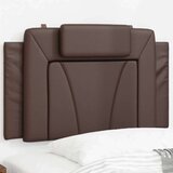 vidaXL Vzglavna stranica rjava 90 cm umetno usnje, (21048566) | Shoptok.si