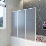 vidaXL 3 Sklopivog paravana za kade 141 x 132 cm | shoptok.hr