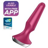 Satisfyer vibracijski analni čep Plug-ilicious 2, crveni Cijene