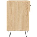 vidaXL klop za čevlje sonoma hrast 102x35x55 cm inženirski les | Shoptok.si