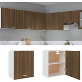 vidaXL Viseći ormarić boja smeđeg hrasta 50x31x60 cm konstruirano drvo Cijene