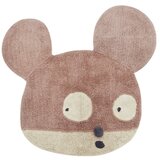 Lorena Canals Svjetlo smeđi periv/ručno rađen vunen dječji tepih 120x120 cm Miss Mighty Mouse – | shoptok.hr