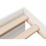  Dnevni krevet bez madraca bijeli 75x190 cm od masivne borovine | shoptok.hr