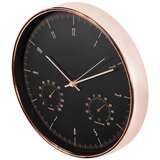 Maclean CE70G zidna ura s termometrom in higrometrom, 30 cm – zlatna | Shoptok.si