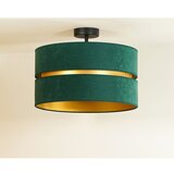  Duolla - Plafonski luster DUO 1xE27/15W/230V, prečnik 40 cm, zelena/zlatna | Eponuda.com