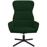  Stolica za opuštanje tamnozelena baršunasta | shoptok.hr