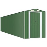  Vrtno spremište zeleno 192x938x223 cm od pocinčanog čelika | shoptok.hr