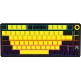 Lorgar KBP7075W, Wireless 75% Mechanical Gaming Keyboard Pro, Black/yellow, EN layout | Eponuda.ba