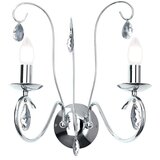 Orion WA 2-1093/2- Kristalna zidna lampa ALESSIA 2xE14/40W/230V sjajni hrom | Eponuda.com