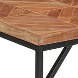 vidaXL Jedilna miza 140x70x76 cm trden akacijev in mangov les | Shoptok.si