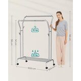  Vješalica za odjeću na kotačićima - HSR107E01 | shoptok.hr