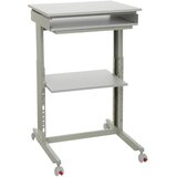 MID.YOU Pisalna Miza Workstation, Siva | Shoptok.si