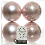 Novogodišnji program novogodišnja Kugla 4/1 10 cm pink blush 022215 | ePonuda.com