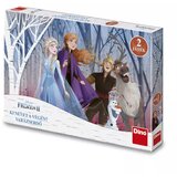 Frozen 2: kdo se smeje na koncu 2-v-1 - družabna igra v madžarščini | Shoptok.si