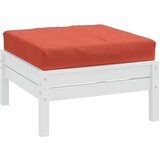 vidaXL Jastuk za palete prošarani crvena 60 x 60 x 10 cm od tkanine Cijene
