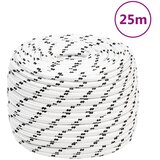 Pleteni brodski konop bijeli 12 mm x 25 m poliesterski | Eponuda.com