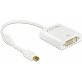 Delock adapter mini DisplayPort-DVI Aktivni 20cm 4k bel 62604, (21028195) Cene