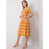 LAKERTA Dress-LK-SK-508074.39P-dark yellow | shoptok.hr