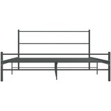  Posteljni okvir siv kovinski 140x200 cm, (20606285) | Shoptok.si