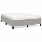  Okvir za krevet bez madraca svjetlosivi 140 x 190 cm od tkanine | Eponuda.com