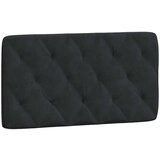 vidaXL Postelja z vzmetnico črna 100x200 cm žamet | Shoptok.si
