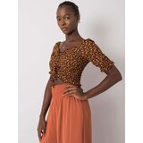 RUE PARIS Blouse-RO-BZ-2516-8.28-black-yellow | Shoptok.si
