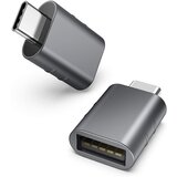 Cadorabo USB adapter v sivi barvi - USB do USB C Adapter Converter, (20622069) | Shoptok.si