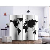 Artgeist PARAVAN 225/172/3 cm črna, bela | Shoptok.si