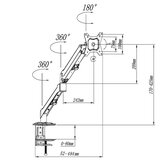 Prosto Stoni nosač za monitor MH211B 13-32 | ePonuda.com