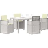  Vrtni set za objed s jastukom 5 pcs Bijela i krem PP | shoptok.hr