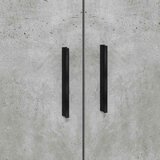  Krevetna konstrukcija s ladicama Betonski sivi 90 x 200 cm | shoptok.hr