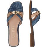 Guess Nizki natikači 'REALLA3' bež / moder denim / pastelno modra | Shoptok.si