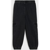 Sinsay Traperice jogger comfort cargo s efektom pranja | shoptok.hr
