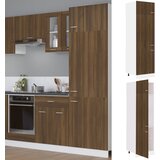 vidaXL Ormarić za hladnjak boja hrasta 60x57x207 cm konstruirano drvo Cijene