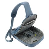 Travelite Workfloow Cross over Denimblue Nahrbtnik Modra | Shoptok.si